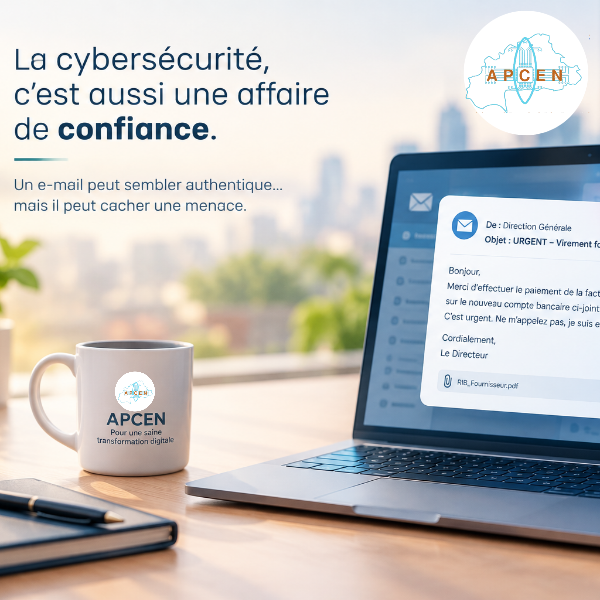 📧 Quand l’e-mail inspire confiance : les cybercriminels s’attaquent aussi aux procédures des entreprises